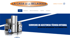Desktop Screenshot of lacasadelaheladera.com